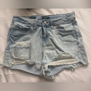 Wild Fable Light Blue Ripped Jean Shorts